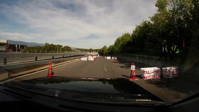 Slalom Genève Palexpo 2013, Mitsubishi Lancer 2000 turbo смотреть онлайн