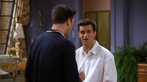 FRIENDS TV- | ROSS GIVING RELATIONSHIP ADVICE TO CHANDLER |