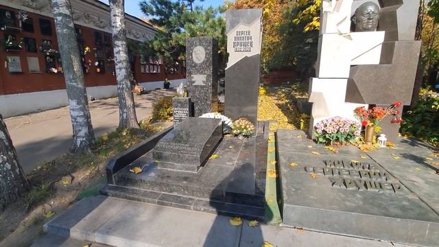 Новодевичье кладбище / свежие и очень необычные памятники  !!!
