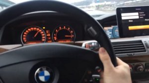 BMW E65 разгон 0-200