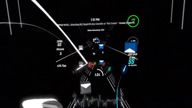 Beat Saber Camellia - Xronier  Expert  S Rank 89.86  410.57pp
