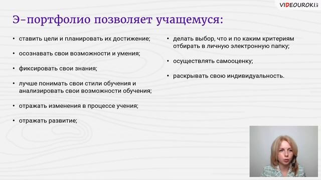 Технология портфолио в современной школе смотреть онлайн