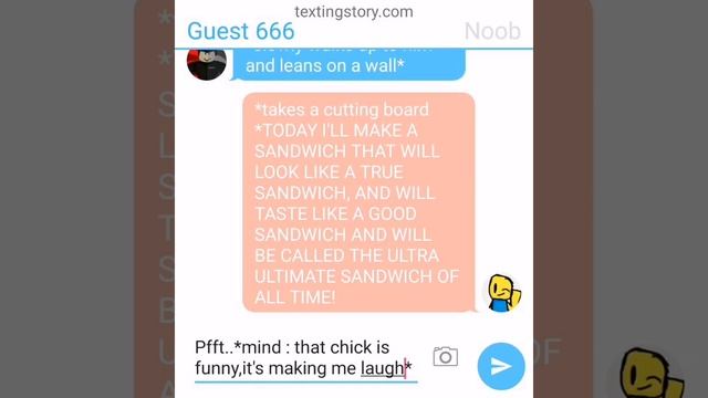 Guest 666 x Noob [ROBLOX love story] part 4 (Read desc.) смотреть онлайн