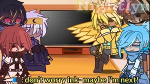 Dreamswap react to my original au || Nightlyx || Part 3: Error and ink || sans au || Gacha club