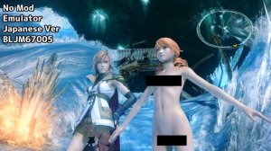 Final Fantasy XIII Unused model Nude Vanille No Mod ファイナルファンタジーXIII 未使用モデル ヴァニラ裸体