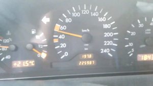Mercedes W202 c180  | 0-100 speed