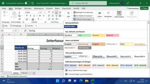 Mit Zellenformatvorlagen in Excel eigene Formatierung speichern und verwenden  - Excel Tutorial #24