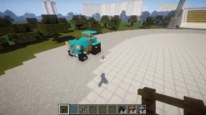 Minecraft Tutorial Как построить МТЗ 80 |Авто СССР|