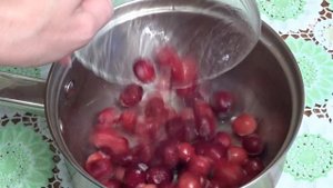 Клюквенный соус для десертов, мяса, птицы