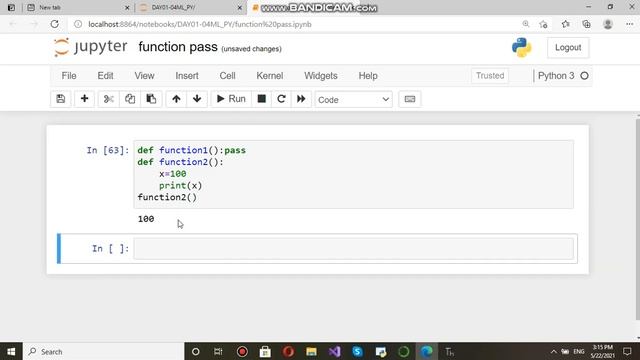 def and pass keyword in python