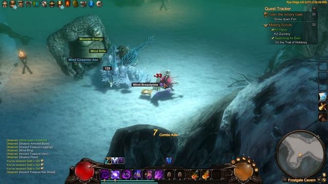 Guardians of Ember - Dark Knight level 35 - Frostgale Cavern смотреть онлайн