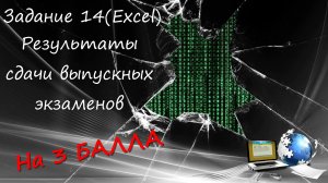 ОГЭ2023 | Информатика | Задание №14(Результаты сдачи выпускных экзаменов)