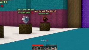 Minecraft but I Gain 1 BILLION Hearts  ♥