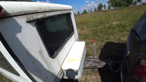 Алюминиевый прицеп прародитель прицепа дачи 8120А Ростовского Вертолетного завода