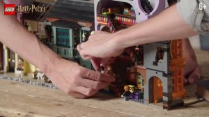 Джеймс и Оливер Фелпс в Косом Переулке в наборе LEGO Harry Potter