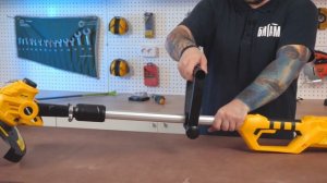 Huter GET-18-2Li и Huter GET-36-3Li / аккумуляторные триммеры / обзор и сравнение