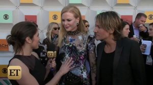 EXCLUSIVE: Nicole Kidman Makes Husband Keith Urban Blush on the ACMs Red Carpet!