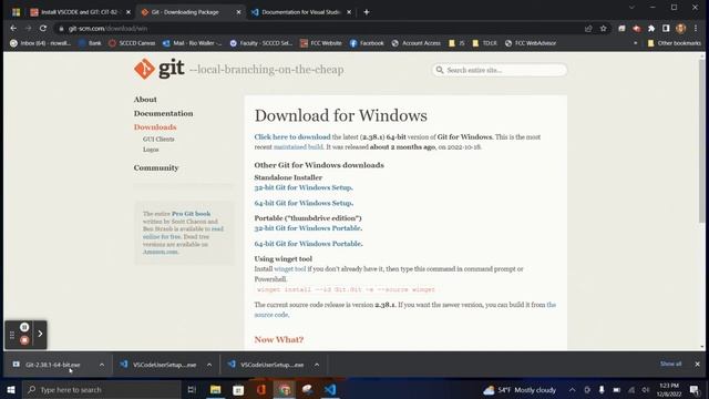 CIT82SP23 - Install VSCODE and GIT смотреть онлайн