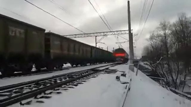 Тепловоз 2М62-1046. смотреть онлайн