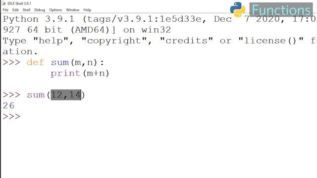 Python functions | User defined functions in Python | Python | Python Tutorial | Geeta Jarholiya