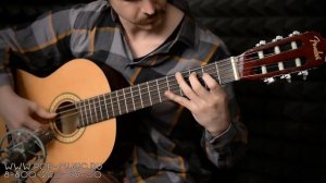Классическая гитара FENDER FC-1 (New Fender budget Classical Guitar)