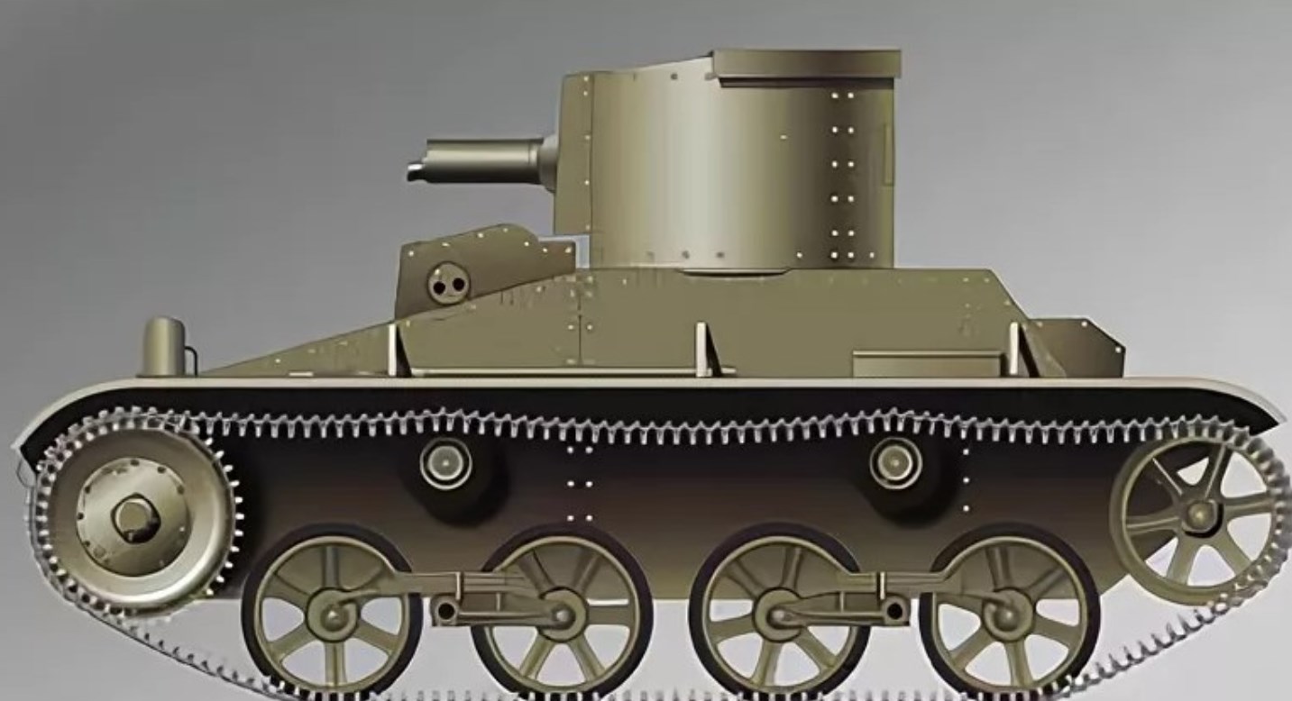 Английский легкий танк МкII