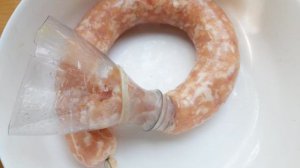 Колбаса из куриного фарша