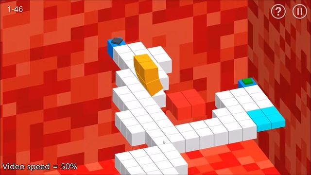 Breezeblox, Chapter 1, Level 46 Walkthrough, 1080p/60FPS. смотреть онлайн