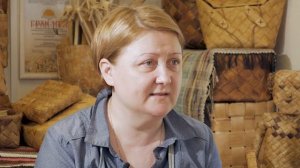 Ирина и Владимир Титовы. Берестоплетение // Школа молодых ремесленников Карелии