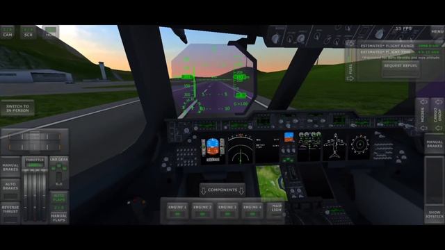 Крутой симулятор турбовинтовых самолётов!|Turboprop flight simulator | Обзор смотреть онлайн