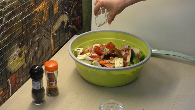 ОВОЩИ С ГРИБАМИ запеченные в духовке