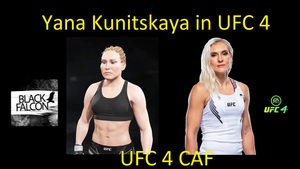 Как создать Яну Куницкую в UFC 4