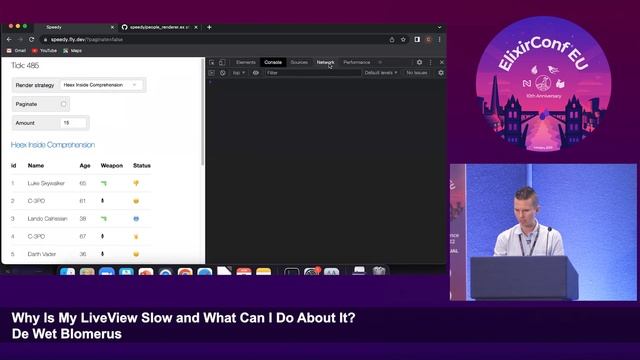 Why Is My LiveView Slow and What Can I Do About It | De Wet Blomerus | ElixirConf EU 2022 смотреть онлайн