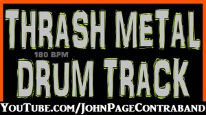 Thrash Metal Drum Track 180 Bpm