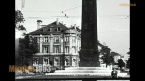 München 1953 - Rundgang durch die Stadt - Munich - city roundtrip