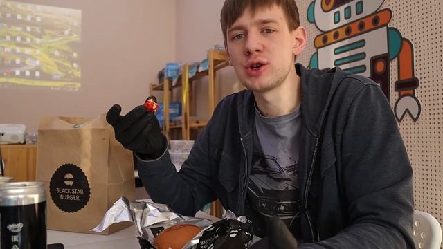 Итоги 2019 / Новогодний бургер блэк стар / Последнее видео этого года смотреть онлайн