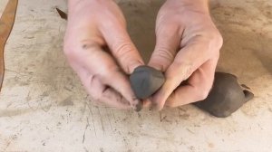 Лепка черепахи из природной глины. Сложность 6+. Лепим с детьми