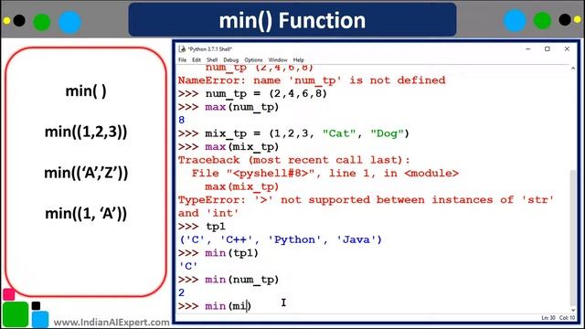 Tuples in Python | tuple() | Part 3 | Python 3 Online Course (A to Z ) in Hindi #42