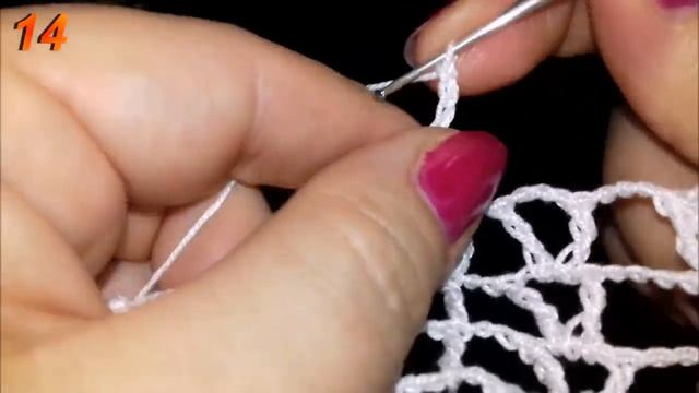 Овальная салфетка крючком "Розы для Наоми"Часть 3 смотреть онлайн