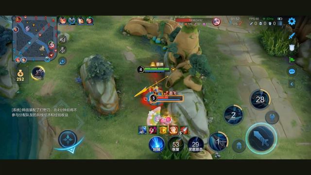 HONOR OF KINGS! ЛЕС! ОДИН из СИЛЬНЕЙШИХ Чемпионов в игре! Nakoruru, Han Xin, Butterfly! смотреть онлайн