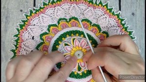 Рельефные салфетки крючком. Обзор.