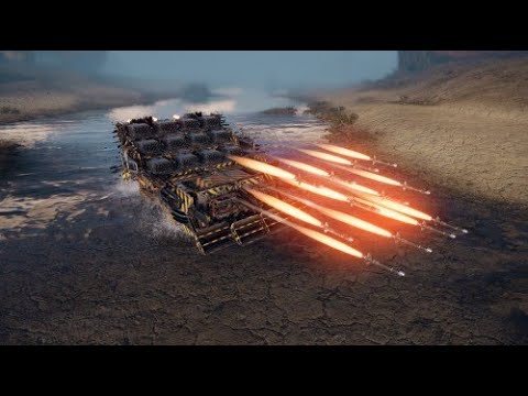 Клановая война на левиафанах в игре Crossout