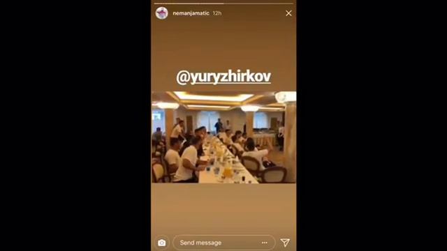 Как команда Сербии в Светлогорске болела за сборную России смотреть онлайн