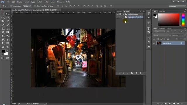 Mudah Instal Action di Photoshop | Tutorial Adobe Photoshop #8 смотреть онлайн