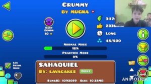 РУЛЕТКА ИЗИ ДЕМОНОВ | Geometry dash| Петя ХРЕН