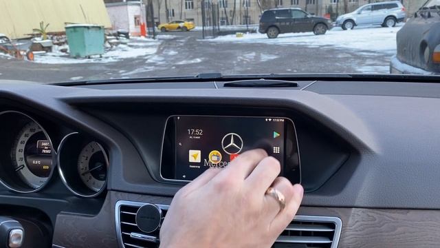 Mercedes E-Class W212 - доп мультимедиа на штатный монитор смотреть онлайн