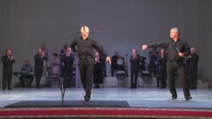Танцуют ветераны Ансамбля"Алан" г.Владикавказ 2018г.Юбилей 80 лет