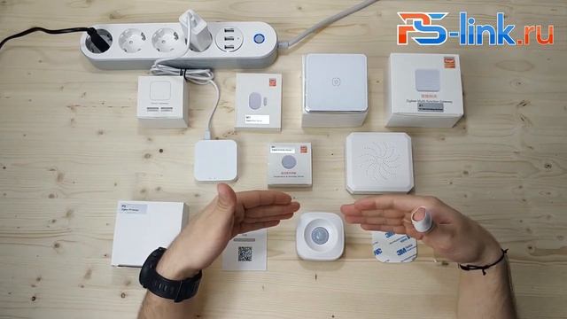Умный беспроводной ZigBee датчик движения Ps-Link P2 смотреть онлайн