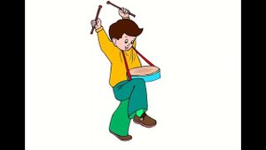 Упражнения БЕЗ огорчения. Артикуляционная гимнастика "Барабан-молоток".