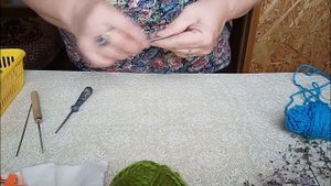 Ковровая вышивка. Как делаются ковровые иглы.